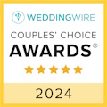 The WeddingWire Couples' Choice Awards recognizes the top five percent of local wedding professionals ... who demonstrate excellence in quality, service, responsiveness and professionalism. The WeddingWire Couples' Choice Awards recognizes the top five percent of local wedding professionals ... who demonstrate excellence in quality, service, responsiveness and professionalism.